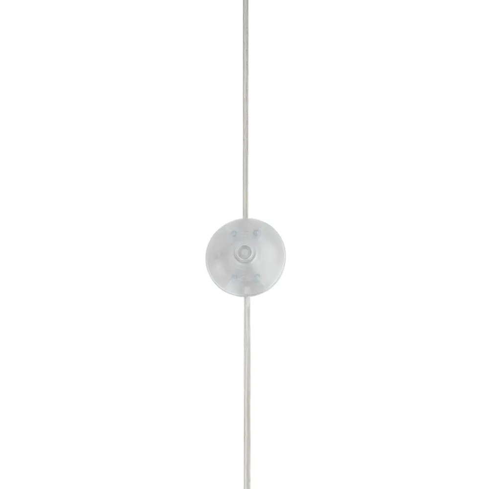 Lucande Gulvlamper > Gulvlampe Diborah, røggrå, glas, 150 cm, G9