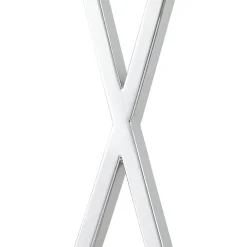 Lucande Gulvlamper > gulvlampe Evaine, krom/hvid, metal, 157 cm, E27
