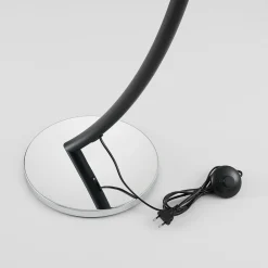 Gang|Pendellamper ^ Lucande gulvlampe Evelyna, grå/sort, metal, 192 cm