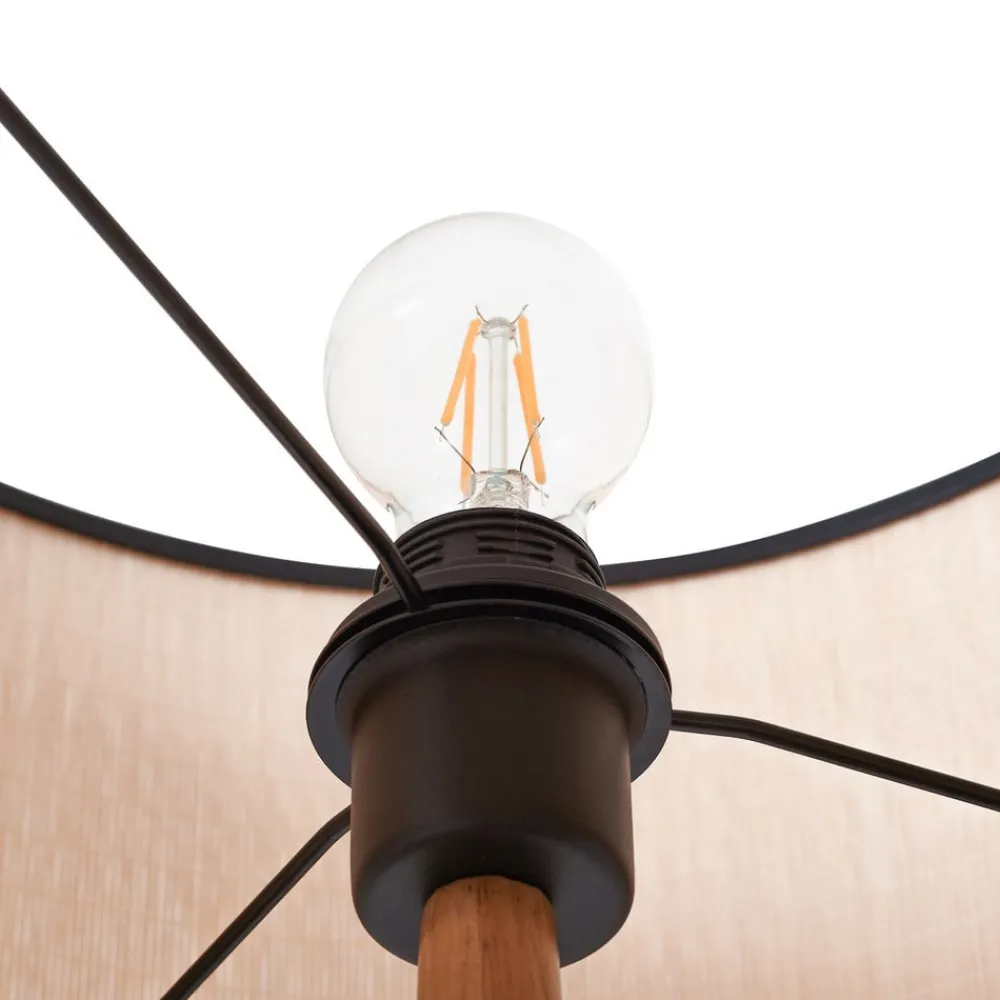 Lucande Gang|Gulvlamper > gulvlampe Fabrena, naturfarvet, bambus, højde 138 cm