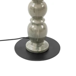 Lucande Gulvlamper > gulvlampe Lyndorin, grøn, keramik, 150 cm