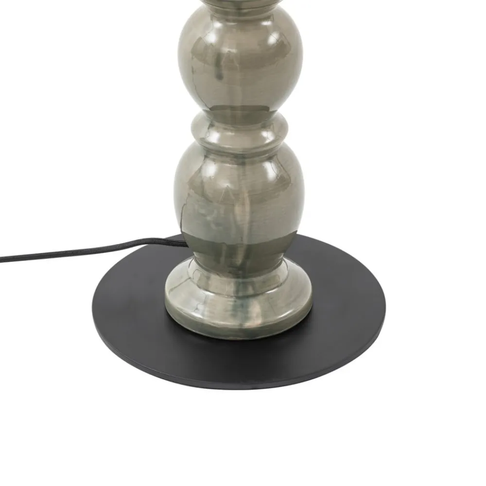 Lucande Gulvlamper > gulvlampe Lyndorin, grøn, keramik, 150 cm