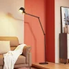 Arbejdsrum/Kontor|Gulvlamper ^ Lucande gulvlampe Silka, højde 216 cm, sort, metal