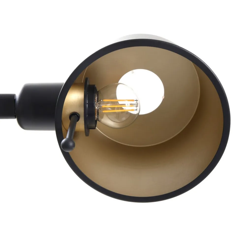Arbejdsrum/Kontor|Gulvlamper ^ Lucande gulvlampe Silka, højde 216 cm, sort, metal