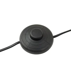 Lucande Gulvlamper > Helva gulvlampe, 150 cm, hvid/sort, drejelig