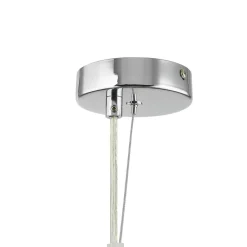Lucande Pendellamper|Pendellamper > hængelampe Diborah, Ø 50 cm, farvet, glas, G9