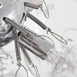 Lucande Pendellamper|Pendellamper > hængelampe Diborah, klar, Ø 43 cm, glas, G9