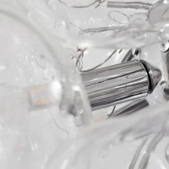 Lucande Pendellamper|Pendellamper > hængelampe Diborah, klar, Ø 43 cm, glas, G9