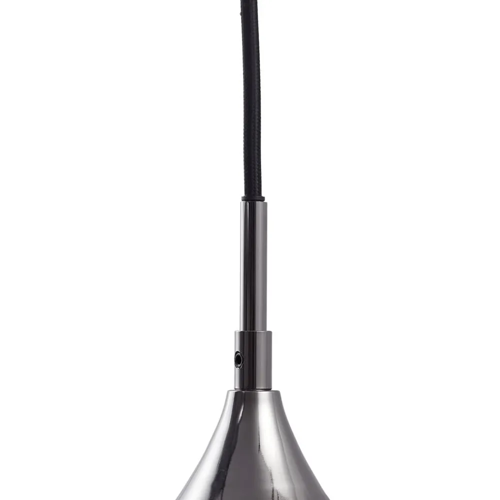Lucande Pendellamper > Jarven hængelampe, 3 lyskilder, sort, glas