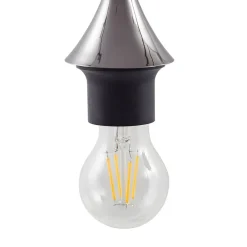 Lucande Pendellamper > Jarven hængelampe, 3 lyskilder, sort, glas