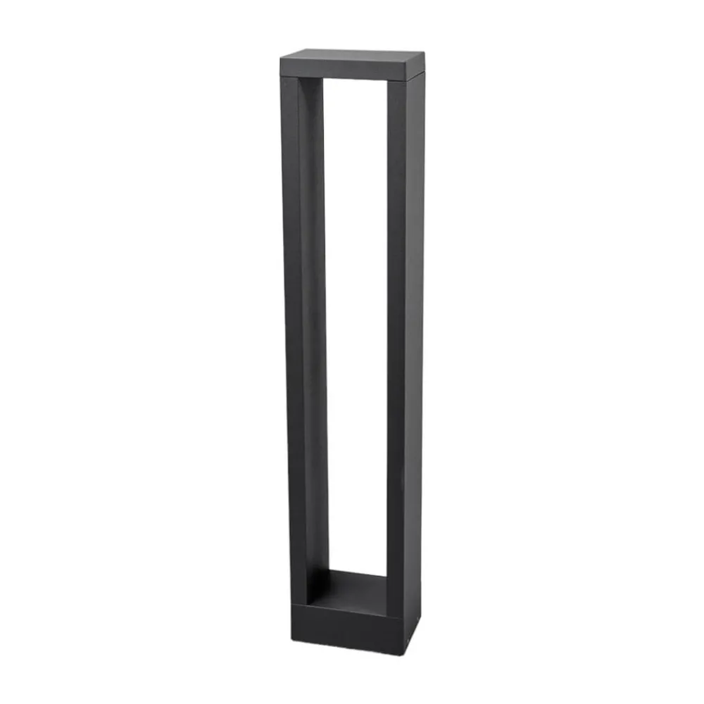Lucande Terrassebelysning > Jupp LED-vejlampe, 60 cm, antracit, metal, IP54
