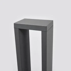 Lucande Terrassebelysning > Jupp LED-vejlampe, 60 cm, antracit, metal, IP54