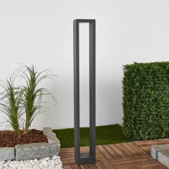 Lucande Terrassebelysning|Gadebelysning > Jupp LED-vejlampe, sæt med 4, 90 cm, antracit, IP54