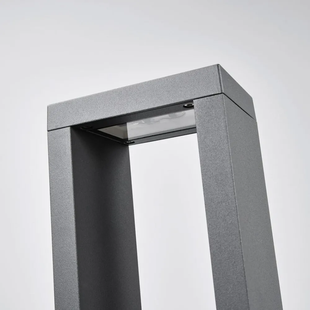 Lucande Terrassebelysning|Gadebelysning > Jupp LED-vejlampe, sæt med 4, 90 cm, antracit, IP54