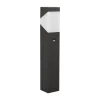 Lucande Sokkellamper Med Sensor|Sokkellamper > Kiran sokkellampe, 60 cm, sensor, grå, IP44, E27