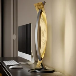 Lucande Pendellamper > LED-bordlampe Marija, sort, dæmpbar, 62 cm