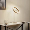 Lucande Bordlamper > LED-bordlampe Yekta, sort, 59 cm, dæmpbar