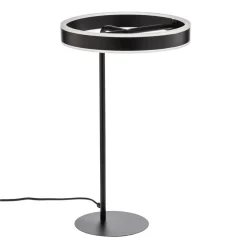 Lucande Bordlamper > LED-bordlampe Yekta, sort, 59 cm, dæmpbar