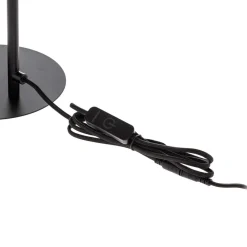 Lucande Bordlamper > LED-bordlampe Yekta, sort, 59 cm, dæmpbar
