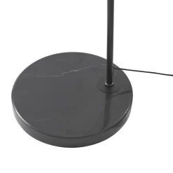 Lucande Pendellamper|Gulvlamper > LED buelampe Yekta, sort, 183 cm, dæmpbar