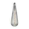 Lucande Dæmpbar Led-Pære|Filament Pære > LED-dråbepære E27 4W, røgfarvet, Ø 9 cm, 1800K