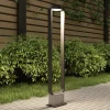 Terrassebelysning|Gadebelysning ^ Lucande LED-gadelampe Belna, 100 cm, antracit, beton, IP65