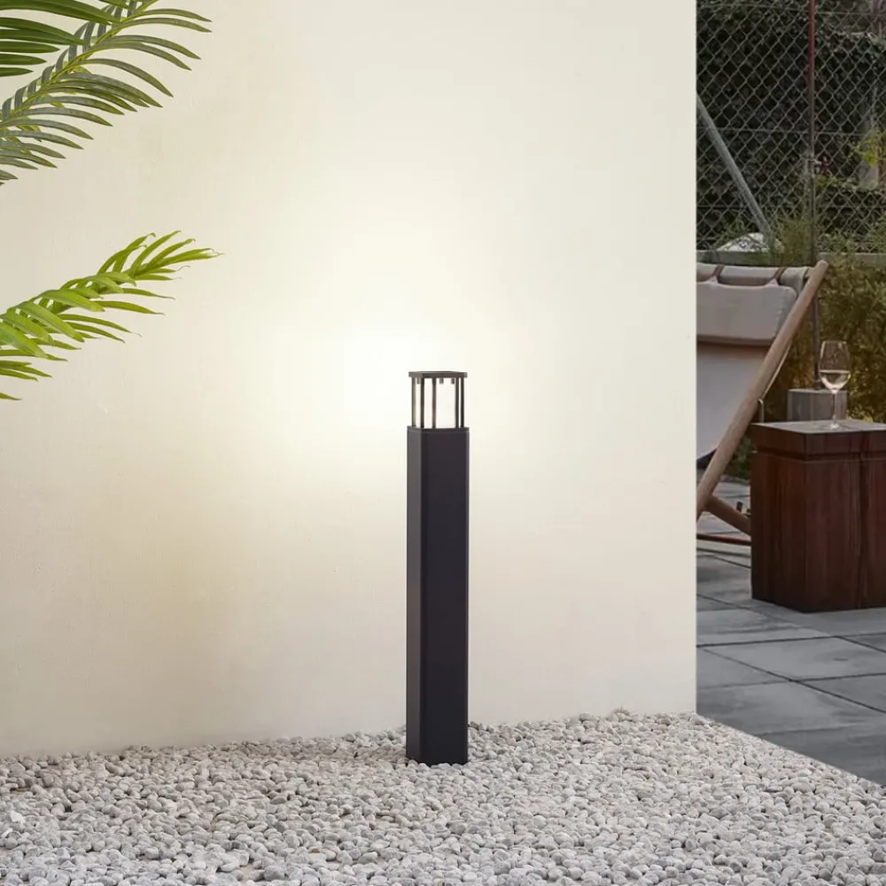 Lucande Gadebelysning > LED-gadelampe Dakil, sort, aluminium