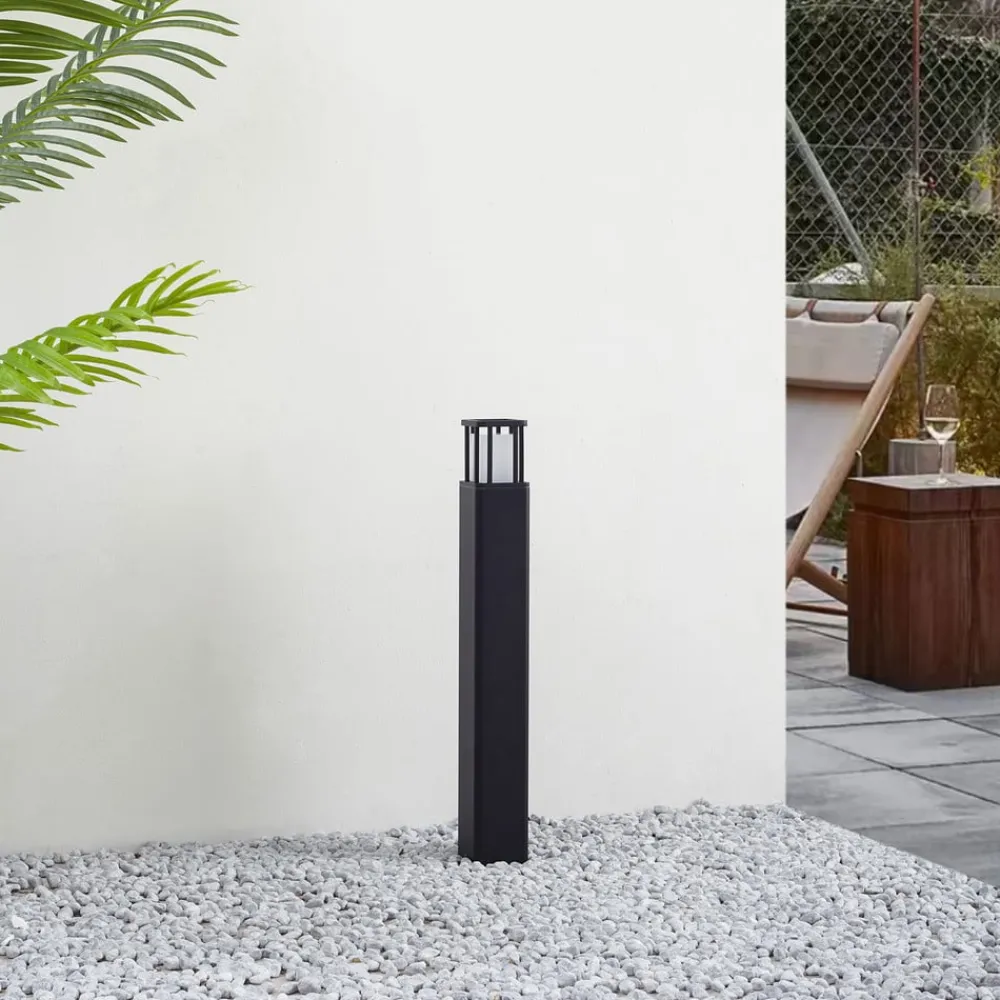 Lucande Gadebelysning > LED-gadelampe Dakil, sort, aluminium