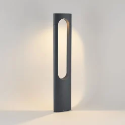 Terrassebelysning|Gadebelysning ^ Lucande LED-gadelampe Fenti, 90 cm, antracit, aluminium