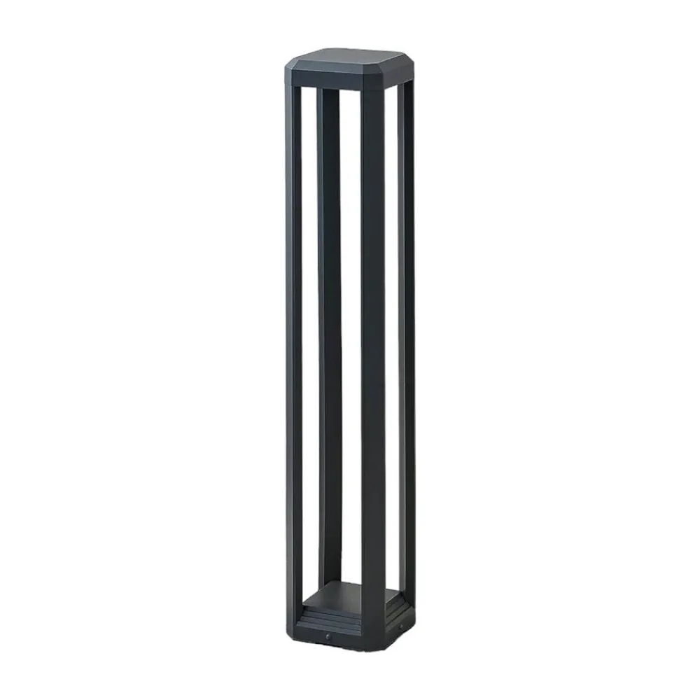 Lucande Terrassebelysning|Gadebelysning > LED-gadelampe Fery, antracit, metal, 80 cm, IP65