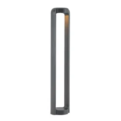 Lucande Terrassebelysning > LED-gadelampe Habsa, 80 cm, antracit, metal