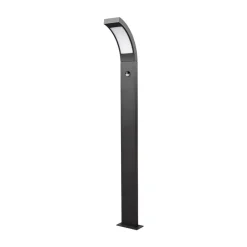 Lucande Gadebelysning Med Sensor|Terrassebelysning > LED-gadelampe Juvia, 100 cm, bevægelsessensor, IP54