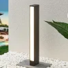 Lucande Terrassebelysning|Gadebelysning > LED-gadelampe Lirka, mørkegrå, metal, 60 cm