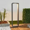 Lucande Terrassebelysning|Gadebelysning > LED-gadelampe Ninon, 80 cm, antracit, metal