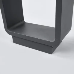 Lucande Terrassebelysning|Gadebelysning > LED-gadelampe Ninon, 80 cm, antracit, metal