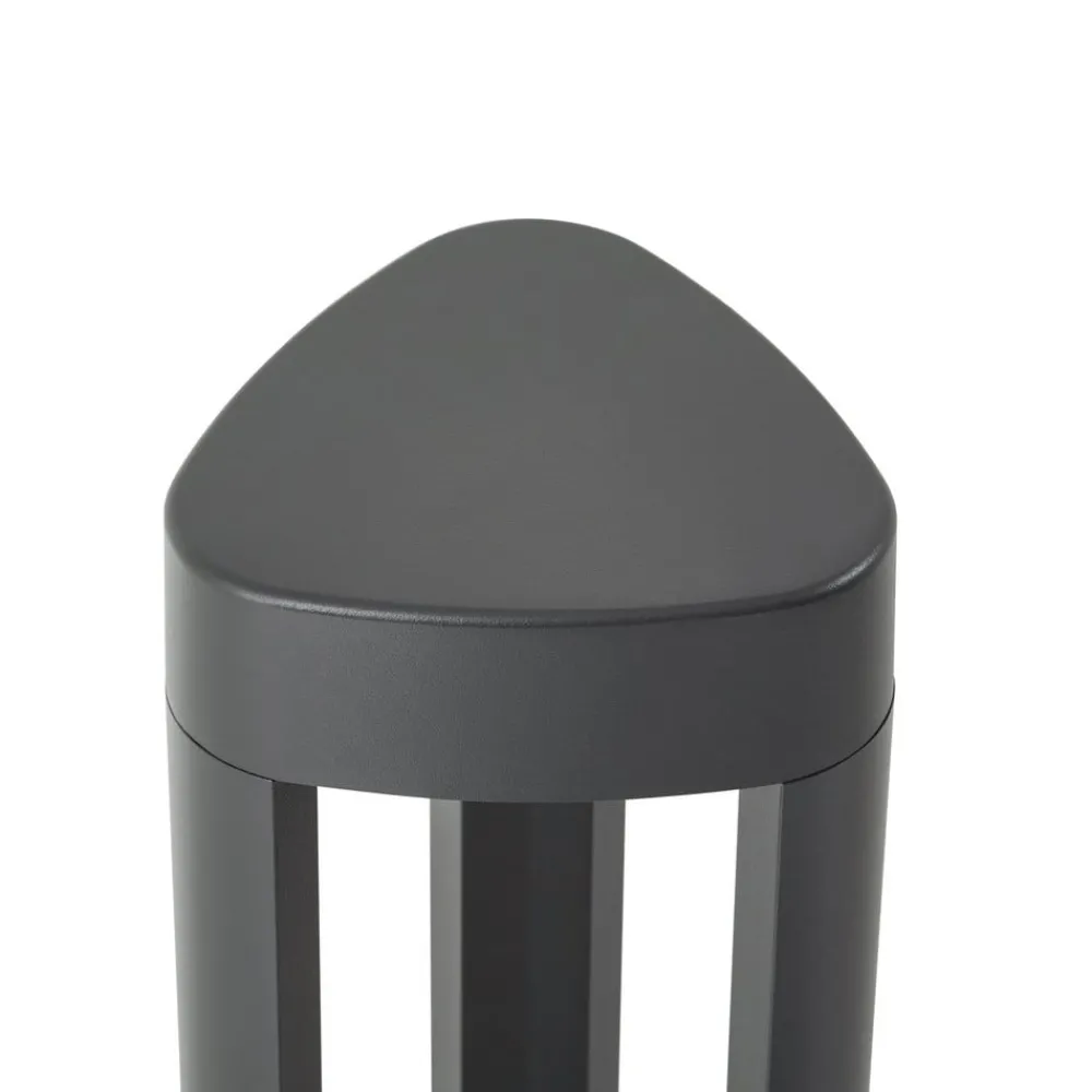 Lucande Terrassebelysning|Gadebelysning > LED-gadelampe Pirron, højde 80 cm, stikkontakt, IP54