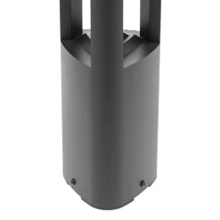 Terrassebelysning|Gadebelysning ^ Lucande LED-gadelampe Pirron, 80 cm, trekantet, IP54