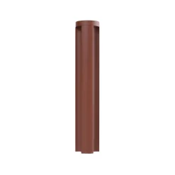 Lucande Gadebelysning > LED-gadelampe Raiku, rustfarvet, aluminium, 65 cm