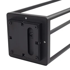 Gadebelysning ^ Lucande LED-gadelampe Thorvid, højde 120 cm, sort