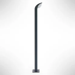 Terrassebelysning|Gadebelysning ^ Lucande LED-gadelampe Tinna, 80 cm, antracit, IP65