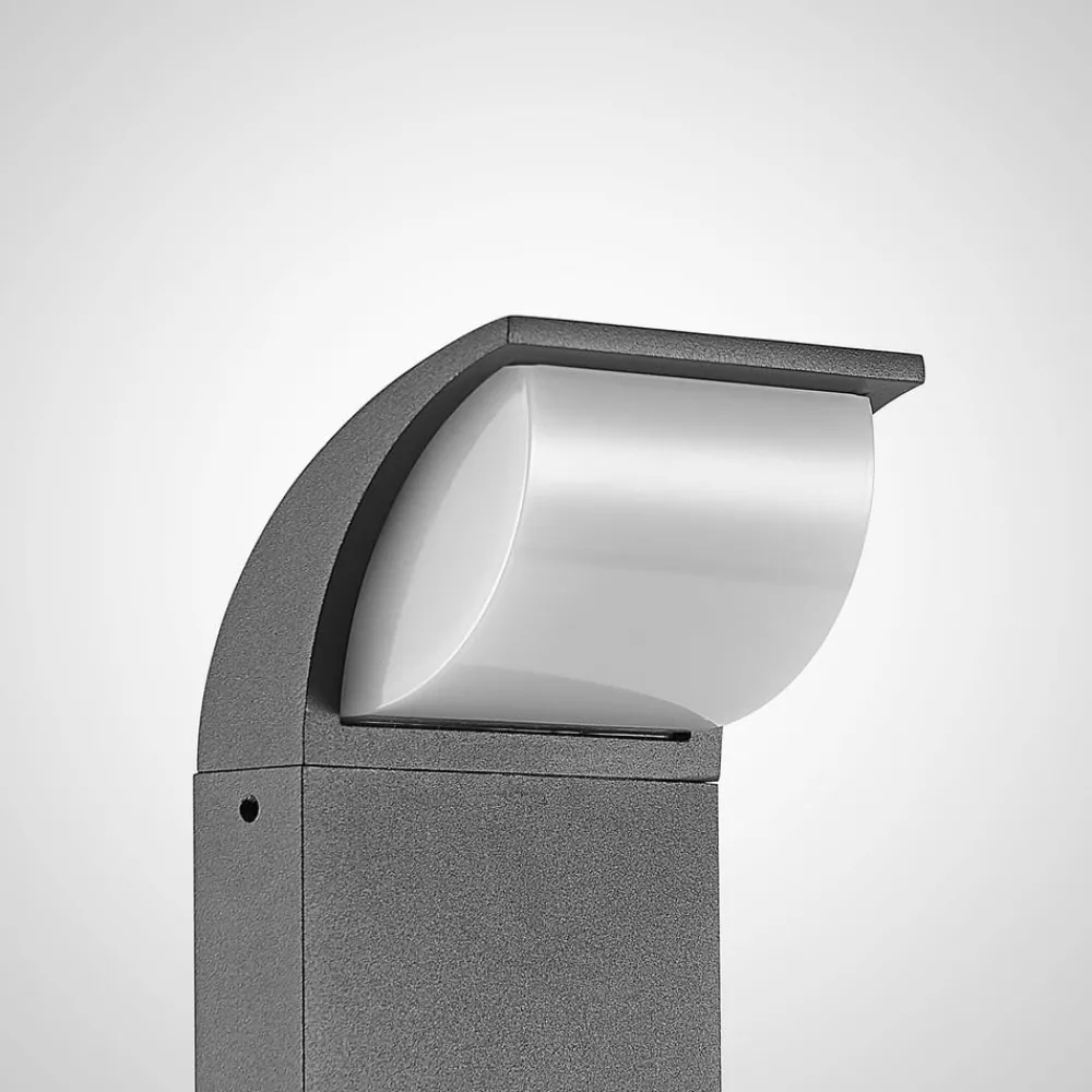 Terrassebelysning|Gadebelysning ^ Lucande LED-gadelampe Tinna, 80 cm, antracit, IP65