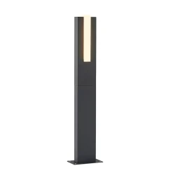 Lucande Terrassebelysning > LED-gadelampe Virgalia, 65 cm, IP65, antracit