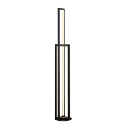Lucande Gulvlamper|Gulvlamper > LED-gulvlampe Hylda, 123 cm, sort, aluminium