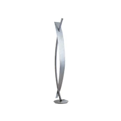 Pendellamper|Gulvlamper ^ Lucande LED-gulvlampe Marija, sølv, dæmpbar, 140 cm