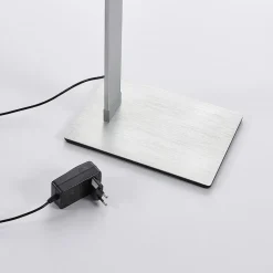 Arbejdsrum/Kontor|Pendellamper ^ Lucande LED-gulvlampe Nicano, grå, metal, CCT, 125 cm