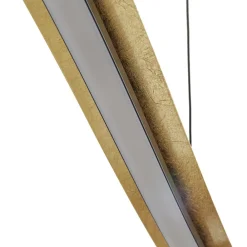 Pendellamper|Pendellamper ^ Lucande LED-hængelampe Alevia, sort/guld, CCT