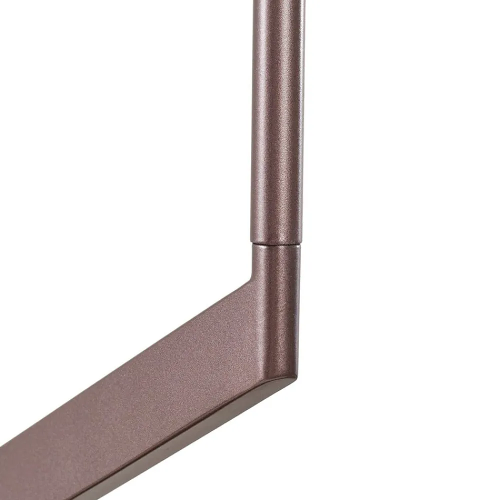 Pendellamper|Pendellamper ^ Lucande LED-hængelampe Eldra, kaffebrun, Ø 55 cm, CCT