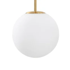Lucande Pendellamper|Pendellamper > LED-hængelampe Joran, 3 lyskilder, hvid, glas