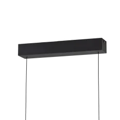 Pendellamper|Pendellamper ^ Lucande LED-hængelampe Lutana, rosaguld/træfarvet, 101 cm
