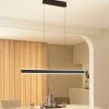 Lucande Pendellamper > LED-hængelampe Philine, længde 121 cm sort jern